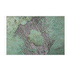 Abstract Green Patina Texture Poster | Matte Horizontal Poster
