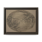 Abstract Botanical Matte Canvas Framed Wall Art - no 36
