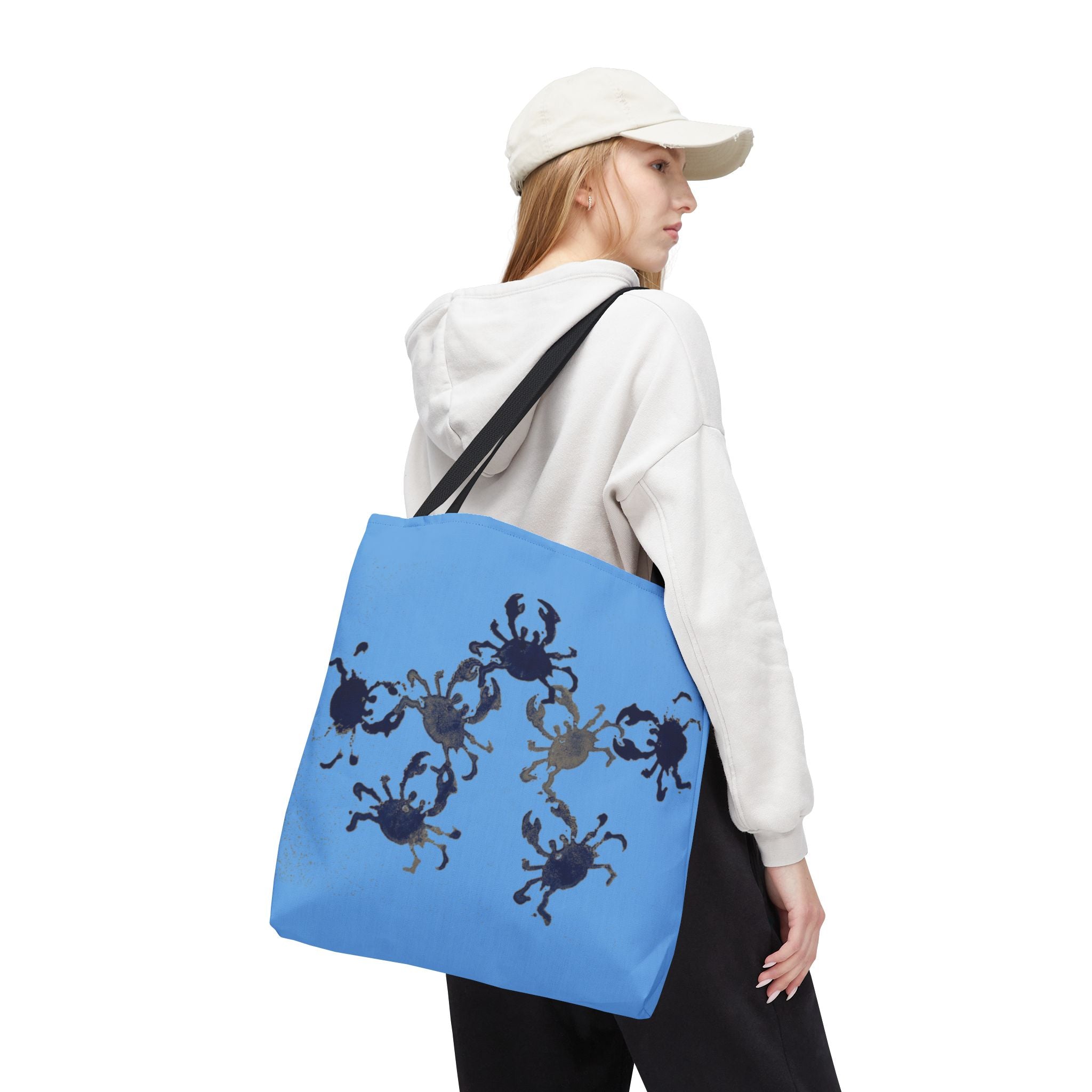 Crab & Shark Coastal Tote