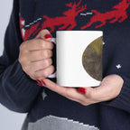 Mok van keramiek met steenstructuur – Rustieke grunge koffiekop - nr. 39 