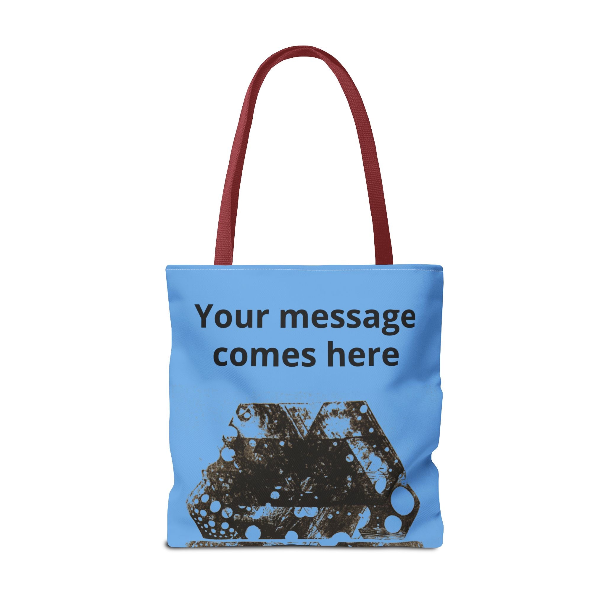 Custom 'Print It Your Way' Graphic Tote Bag — Personalized Reusable Shopper