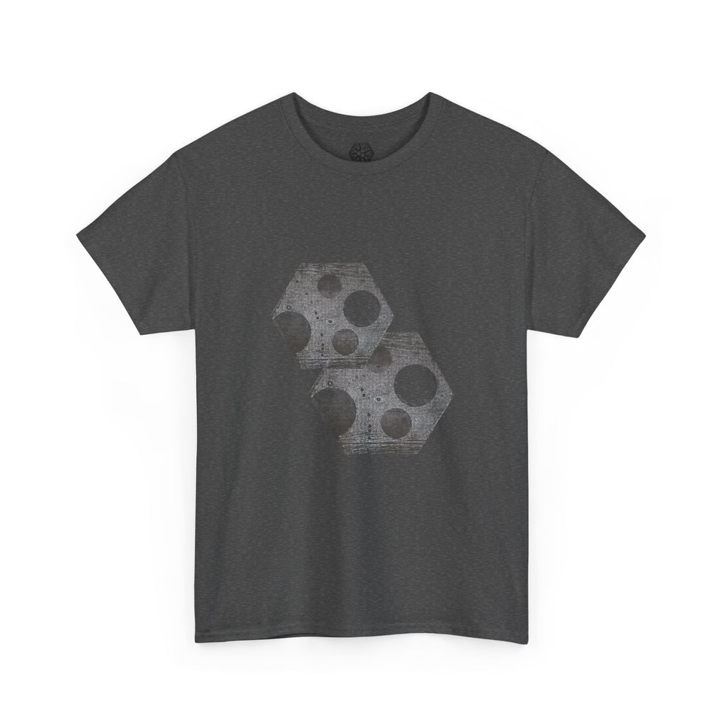 Amy To Custom Abstract Hexagon Circle Tee