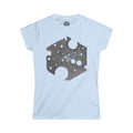 Women's T-Shirt — Vintage Grunge Cheese Slice Graphic Tee