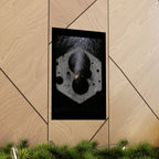 Abstract Hexagon Nightscape poster | Matte Vertical Poster