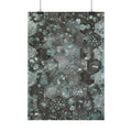 Abstract Geometric Hex Pattern Poster