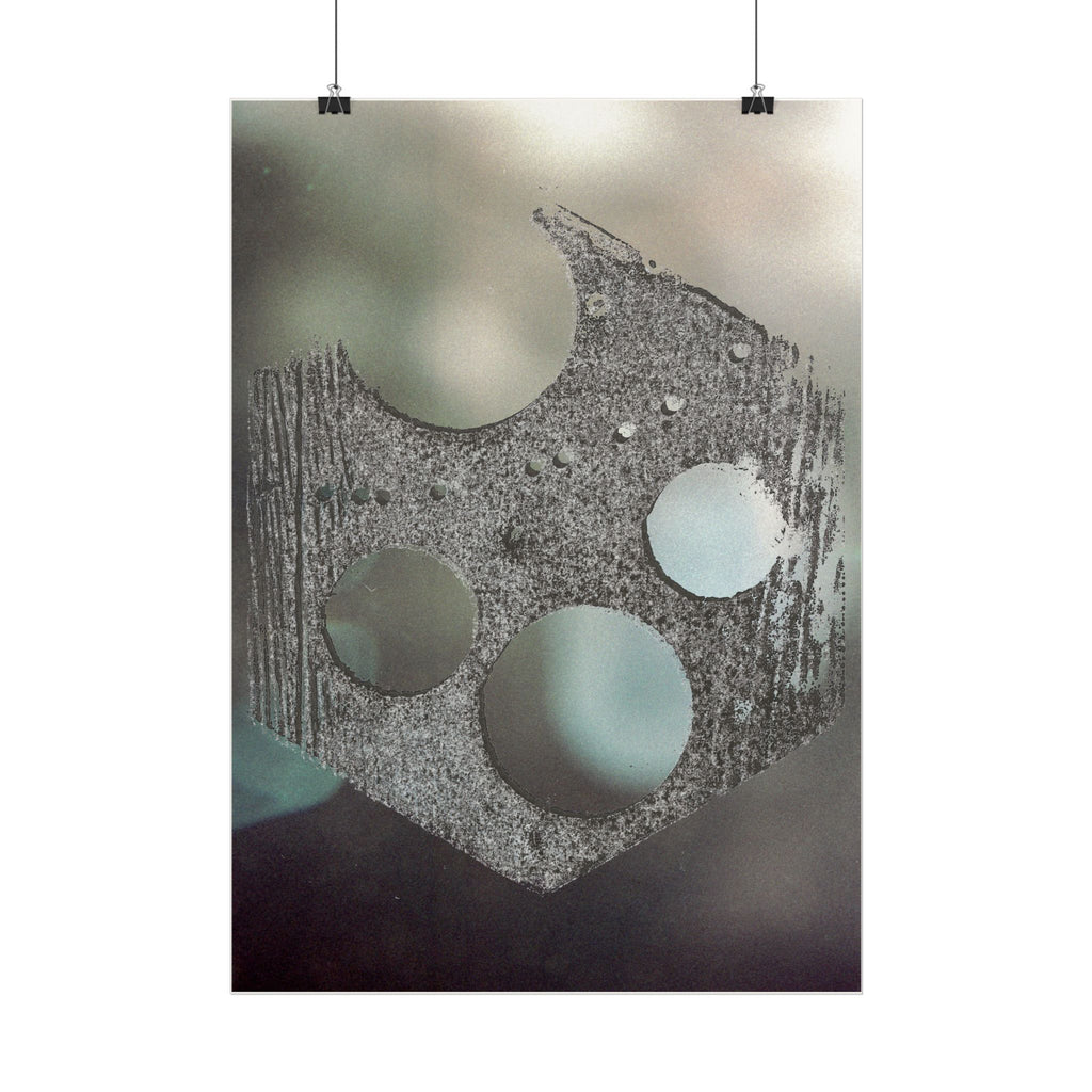 Abstract Geometric Shield Poster | Vertical Poster