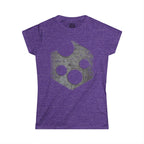 Women's Tee — Distressed Cheese Icon Graphic Shirt