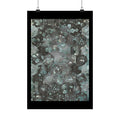 Abstract Geometric Hex Pattern Matte Poster