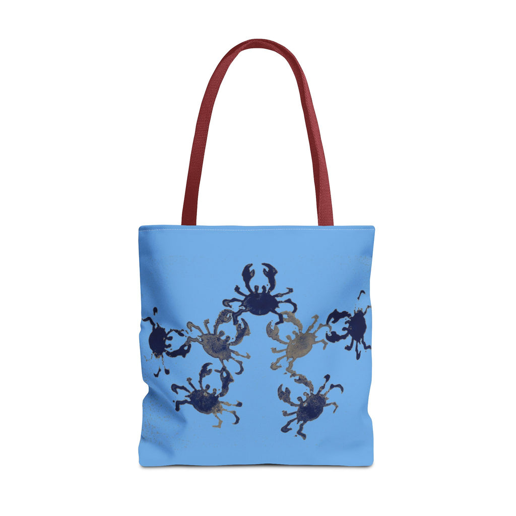 Crab & Shark Coastal Tote