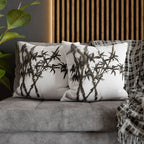 Bamboo Ink Sumi-E Decorative Pillowcase