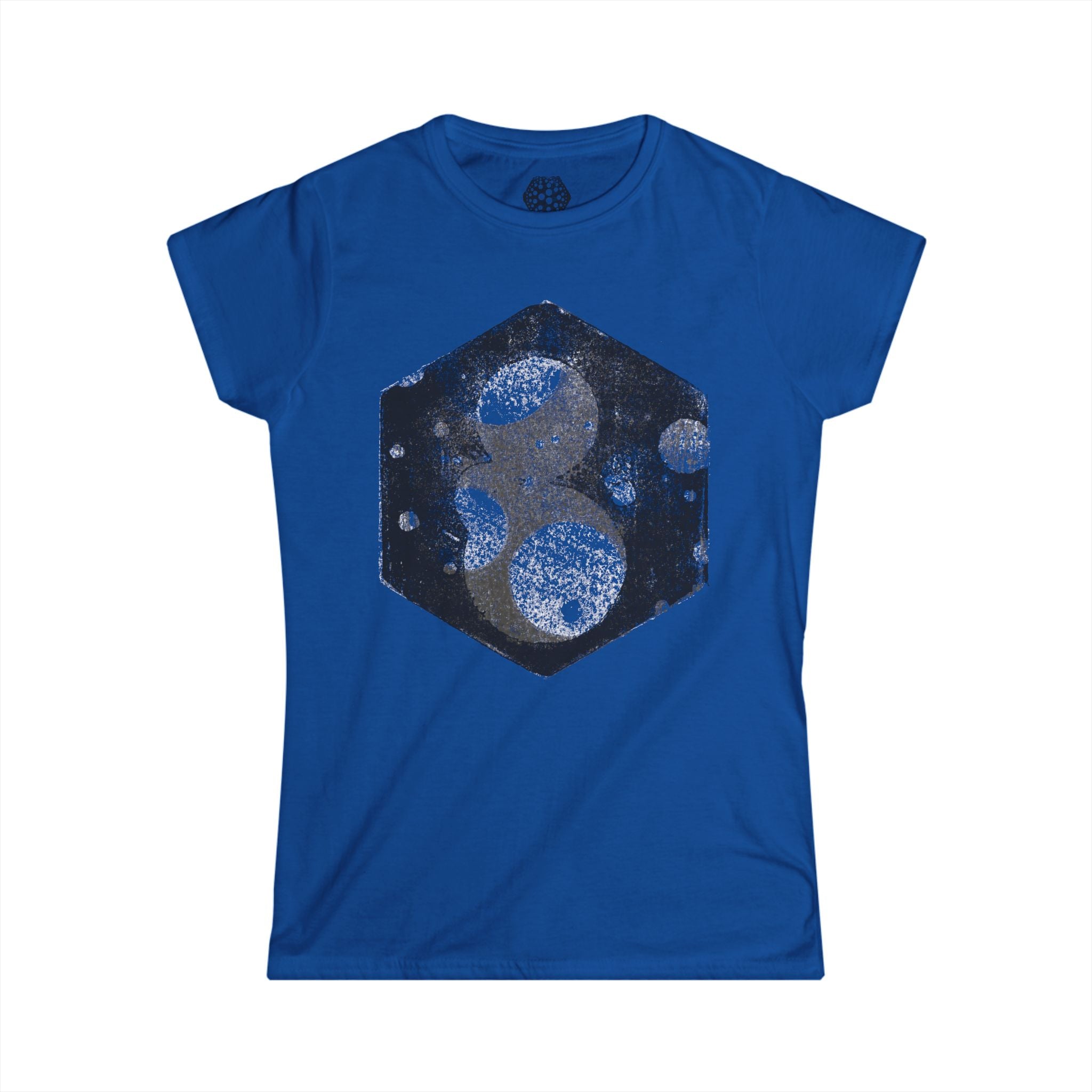 Damesshirt — Hex Dice Maanfasen-afbeelding 