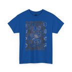 Hex Moon Graphic Tee — Distressed Space Cheese Vintage Astronomy T-Shirt