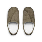 Cozy Taupe Indoor Slippers — Plush Women's House Shoes