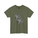 Amy To Custom Abstract Hexagon Circle Tee