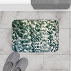 Evergreen Pine Forest Bath Mat — Nature-Inspired Non-Slip Bathroom Rug