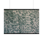 Abstracte groene tie-dye poster 