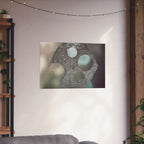 Abstract Geometric Texture Poster Matte Horizontal Poster | Modern Wall Art