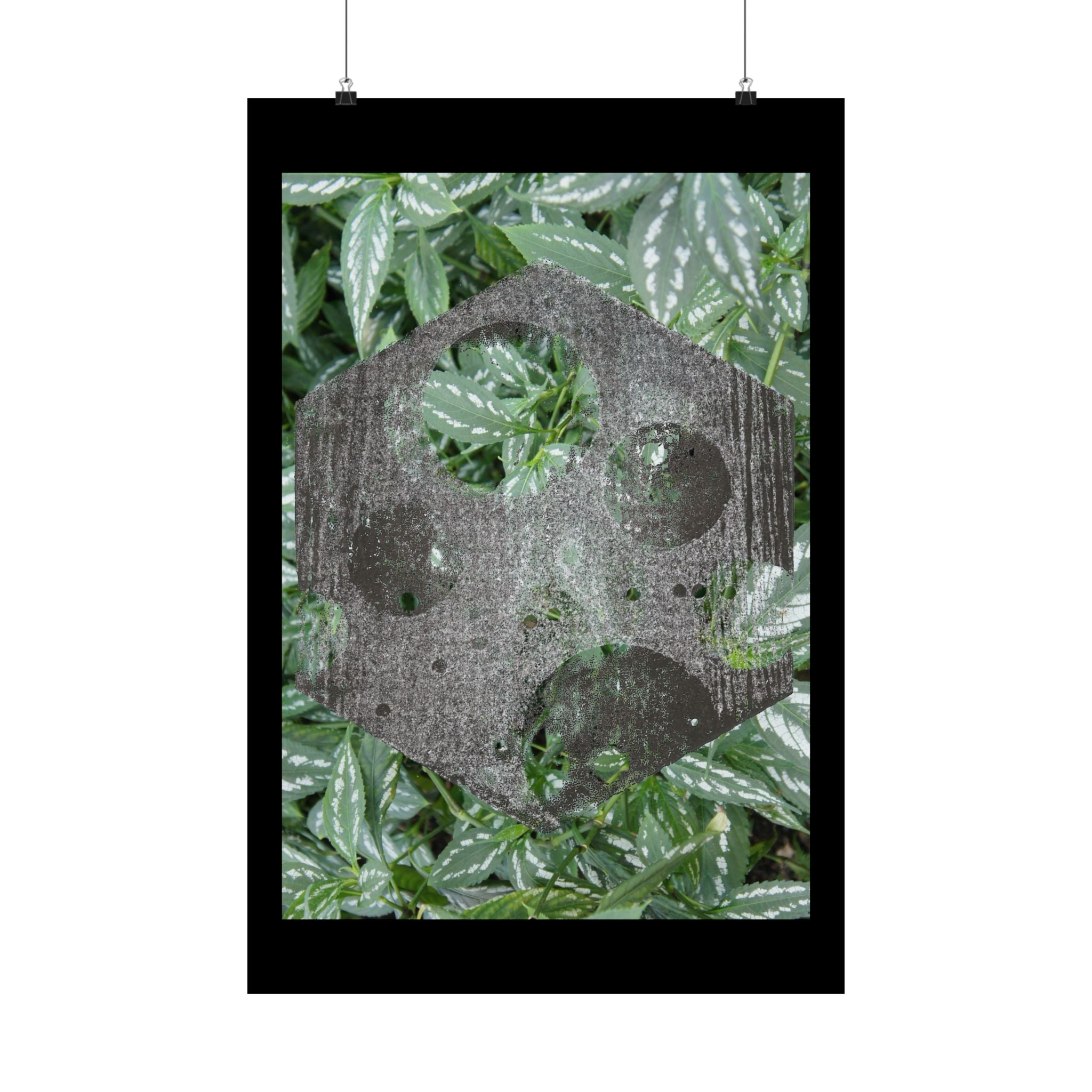 Botanical Moon Poster — Matte Vertical Art Print