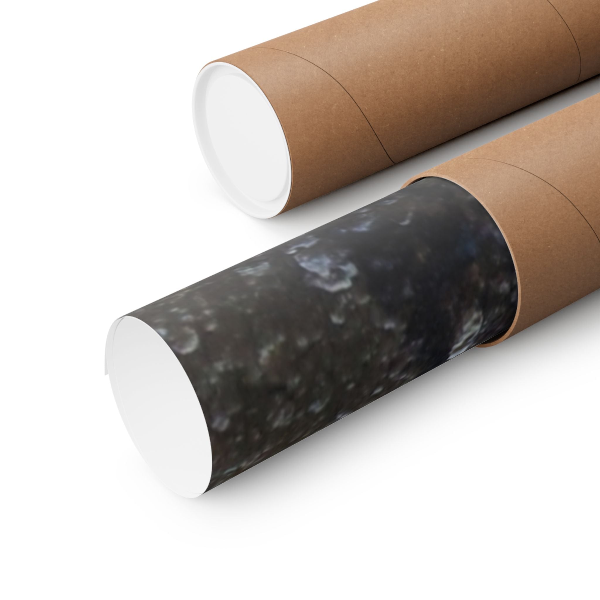 Abstracte grunge matte poster — Donkere textuur horizontale muurdecoratie 