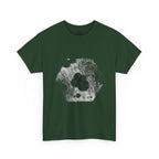Hex Moon Graphic Tee Design Hex29 — Distressed Space Cheese Vintage Astronomy T-Shirt