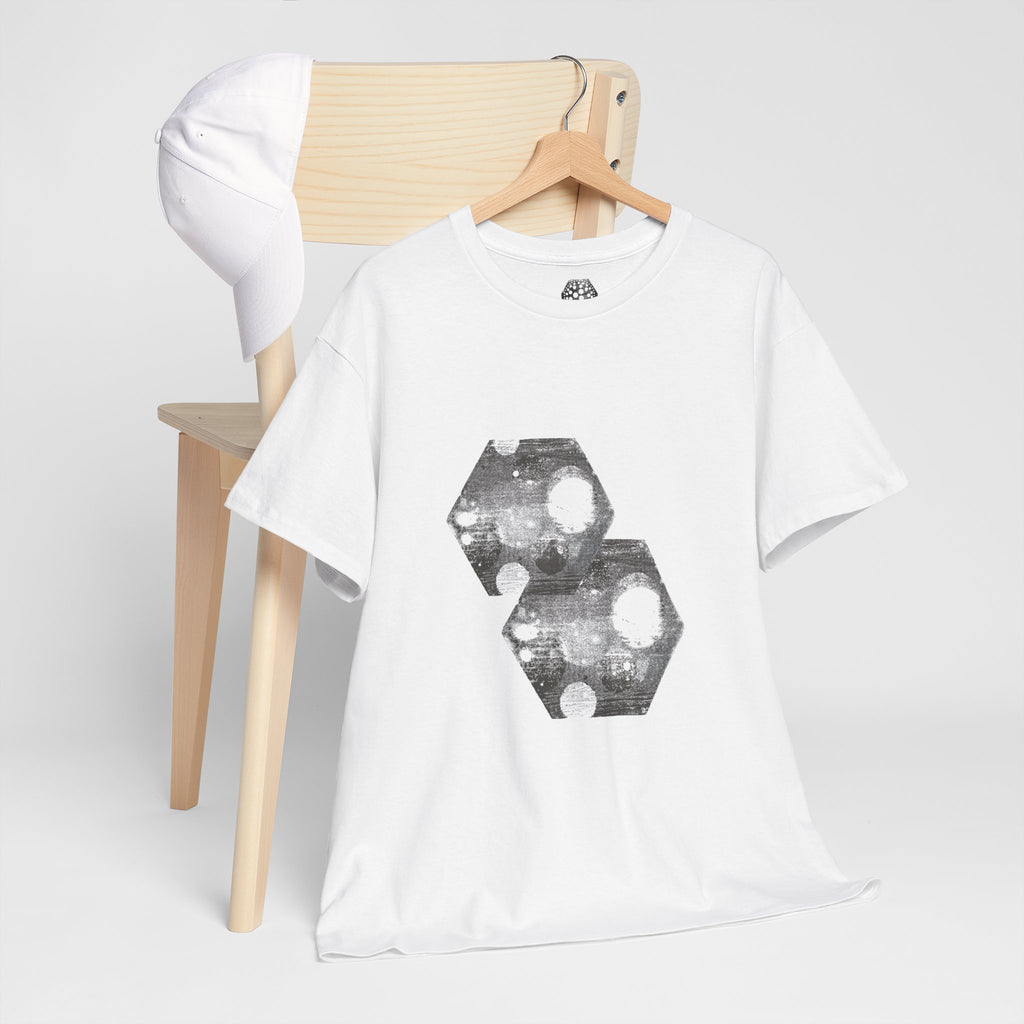 Amy To Custom Abstract Hexagon Circle Tee