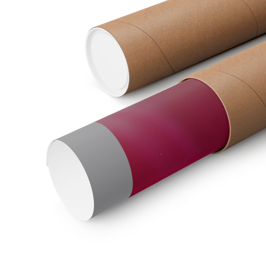 Abstract Floral Macro with Hex Overlay Matte Poster | Floral Wall Art