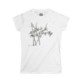 Women's Tee — Minimal Bamboo Ink Art T-Shirt