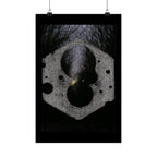Abstract Hexagon Nightscape poster | Matte Vertical Poster