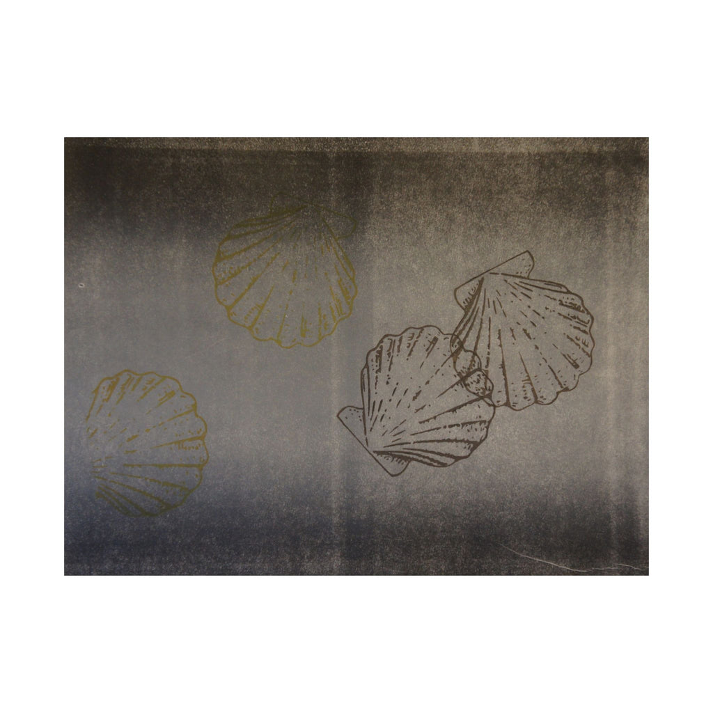 Seashell Matte Poster — Vintage Coastal Wall Art