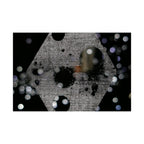Nachtlampjes Abstracte Zeshoek Bokeh Matte Poster 