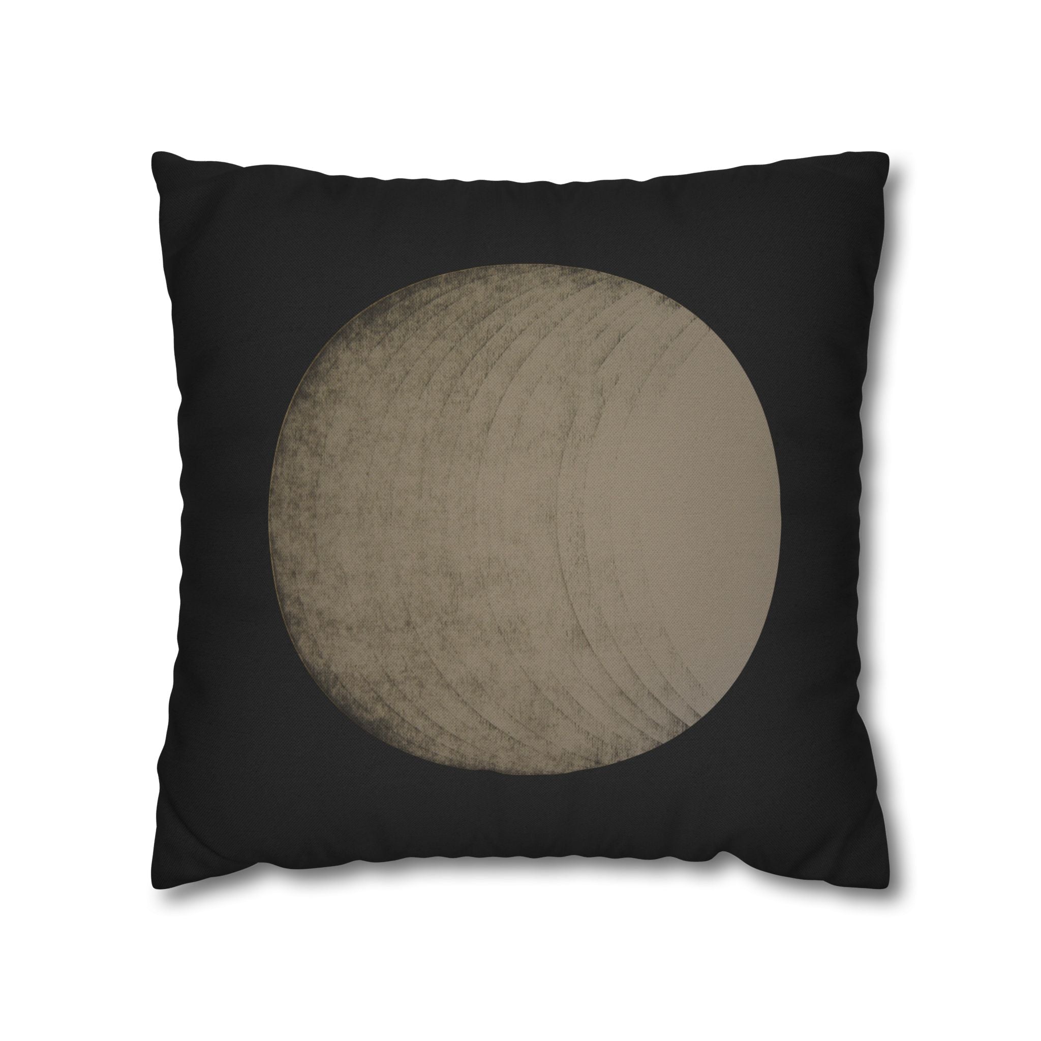 Vintage Moon Pillowcase — Minimalist Celestial Throw Pillow Cover